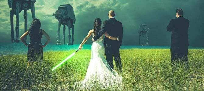 Casamento Geek: Star Wars