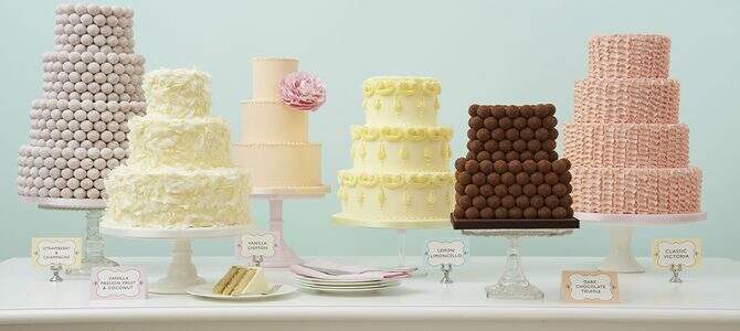 Os mais incríveis bolos para casamentos