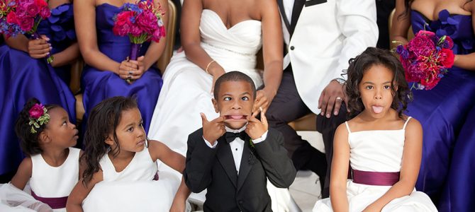 As 15 melhores fotos com crianças em casamentos