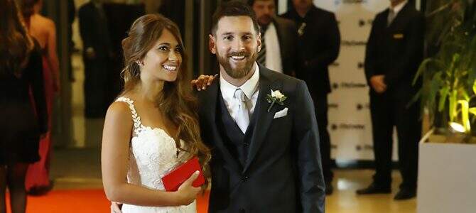 O casamento do Messi e o presente de boas vindas que você iria amar receber
